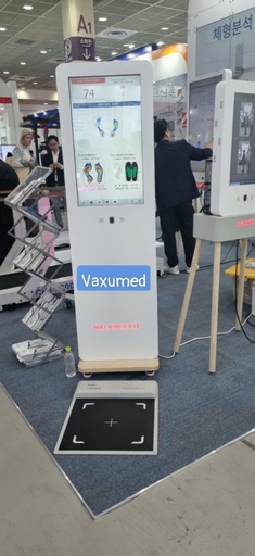 [Ghiwell/GHF 550 + thảm đi + Kiosk] BlanceFit K Premium (Tấm đo áp lực bàn chân GHF-550 + thảm đứng + Kiosk)