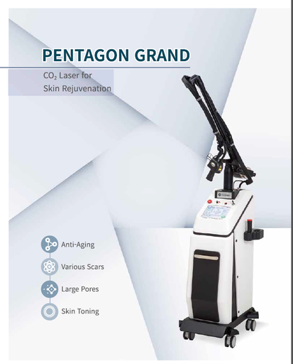 [Daeju Meditech/Pentagon Grand 30W] Máy laser CO2 Fractional 30W
